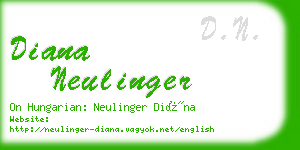 diana neulinger business card